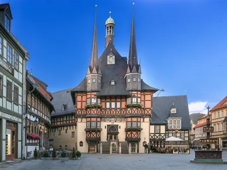 Ferienwohnung Fachwerktraum, Wernigerode Отели в г. Вернигероде