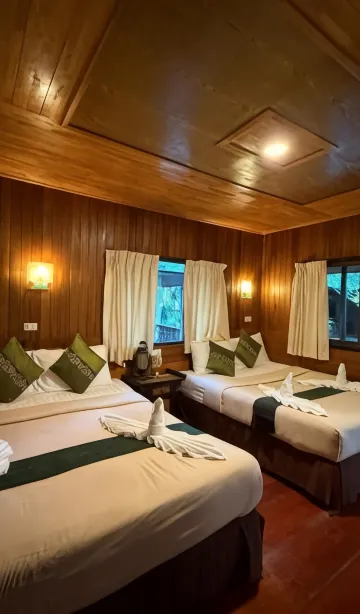 ห้องครอบครัวพร้อมเครื่องปรับอากาศ