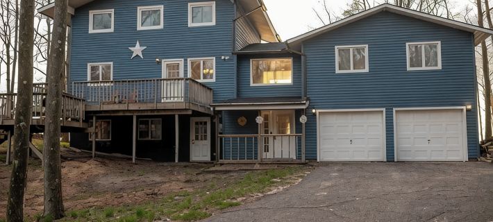 Lake Michigan Beachfront Home w/ Private Beach & Sunset Views, Sleeps 15+ Hotels in Manistee County