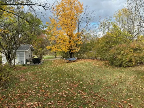 Country Cottage with beautiful views and easy access to Catskills activities.