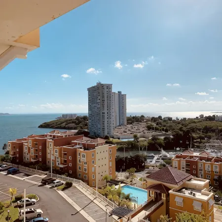 New A/C in the Living room! Sub-Penthouse, Ocean & City Views at Pena Mar!