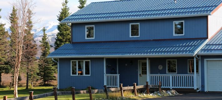 Great views from A Second Home in Denali, vacation rental, close to the Park! Hôtels à&nbsp;: Denali