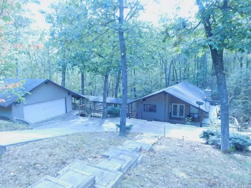 L@@K Resort Living on 2 Wooded Acres. Amazing!! Outdoor Fun! Hot Springs - 수영장