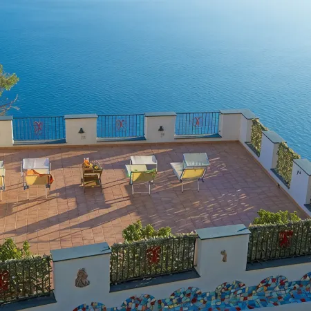 Emerald apartment with stunning panoramic sea view Amalfi Coast