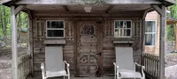 Cabin in the woods. Minutes to Pymatuning Lake.