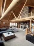 Modern Cabin with Pool and Hot Tub and Outdoor Sauna! Wanderlust Cabin! - Hytter