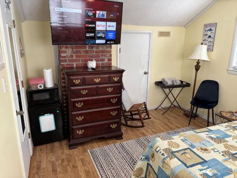 Two private upstairs rooms with a private entrance.