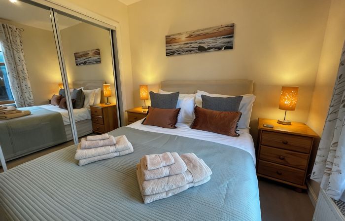 2 bedroom garden apartment, Crail, Roseford Apartment with private parking