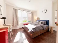 Stunning 1BR Apt. In Historic Row Home w/ Parking - Condos
