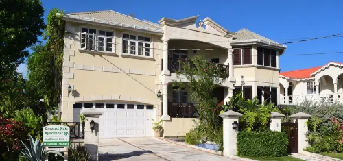 A Luxury, Beach Front, Two Bedroom Suite with large balcony.