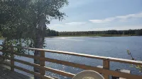 Pristine  views in peaceful bay on 5 Lake Chain.  pontoon rental available - Wifi