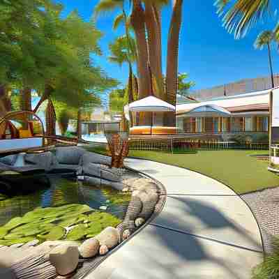 Dive Palm Springs Hotel Exterior