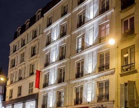 호텔 스칼렛 주변 거리 풍경