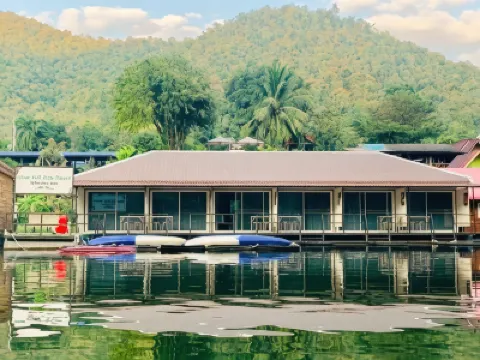 ริเวอร์ ฮิลล์ ไซด์ รีสอร์ท โรงแรมใกล้น้ำตก เอราวัณ