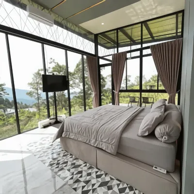 Villa Vive Trawas Hoteles en Prigen