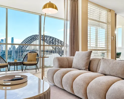 Sydney's Landmark Views from Luxury 2Bd Apt キリビリのホテル