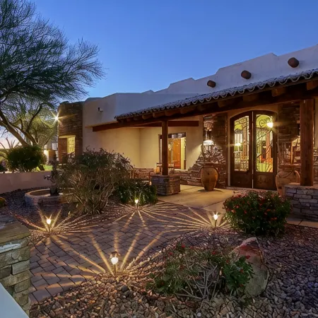 Luxury Custom Home on 1 acre, heated spa and pool, plus casita, no HOA, bring RV