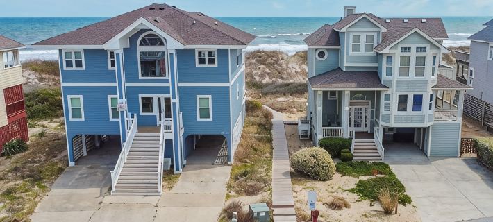 Remodeled Kitchen+Bath / 2Min Walk to Beach / Pool, Pickleball+Tennis / Gameroom Hotels in Corolla