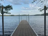 Waterfront Mashpee 5Bed/3Bath house with AC and WiFi w/ Private Beach Hotels in Mashpee