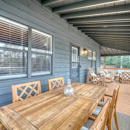 Lakefront Home & Guest House with Two Docks, and Breathtaking Mountain Views!