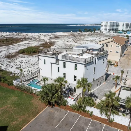 Sleeps 12! Pool, Hot Tub & Cabana-Rooftop Tub, Steps 2 O'Steen Beach/East Pass B