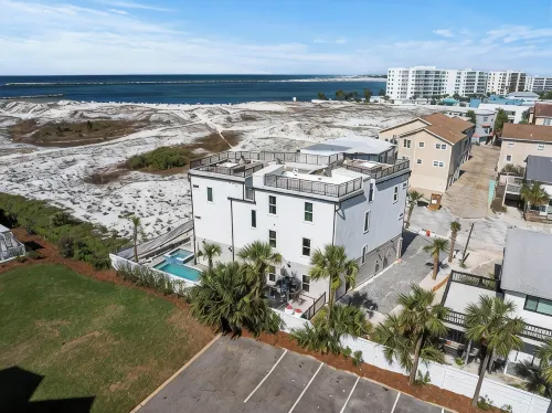 Sleeps 12! Pool, Hot Tub & Cabana-Rooftop Tub, Steps 2 O'Steen Beach/East Pass B - Bungalows