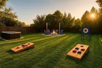 Luxe Escape in DTC << Sleep 16 >> Hot Tub, Fire Pit, Game Room & Home Gym - Homestays