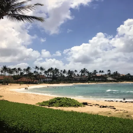2/2 BEACH FRONT RESORT-AC-Poipu Bch, Kiahuna-Garden View, Pool/Gym/Courts