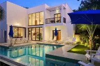 Villa Pearl private pool 5 min walk to the beach 8 min walk to 5th Avenue - Villas