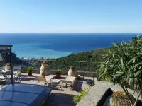 Vista sole e mare - piscina