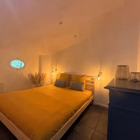 Mimosa cocoon for 6 people In the heart of the old village