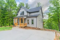 New four bedroom house with private dock on Lake James.