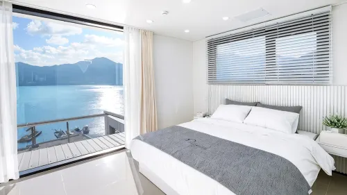 Geoje Island le Soleil Pool Villa - ビーチサイド