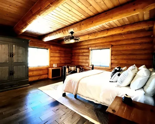 New Build Modern Log Cabin in the Heart of Pine on 2 acres of secluded Forest Hotels in Pine