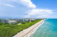 朱庇特距海邊100碼！豪華海濱公寓，4間帶衛浴卧室，海景！ - 露台