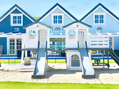 Domki Baltic Family Basen Kidsclub Rowery