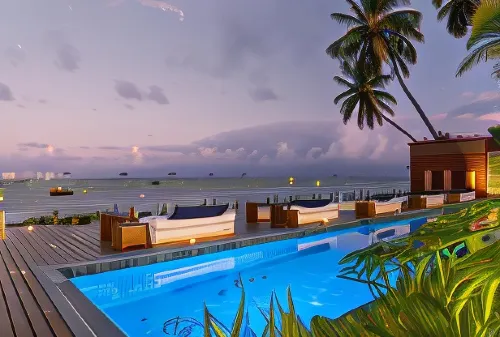 Villa Pantai Boutique Hotel Maragogi - فطور