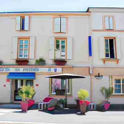Contact Hôtel les Platanes Villeneuve sur Lot Centre Hotel Exterior