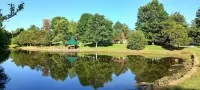 Scenic Stillwater Retreat in rural KY Horse Country, WiFi/AC, Fishing/Canoeing