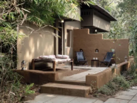 Saccharum Safari Lodge Hotéis em Balaghat
