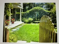 Cozy 1 Bedroom with Fenced in Yard, Porch, Close to the Bay Beach & Bike Trail. 브루스터 호텔