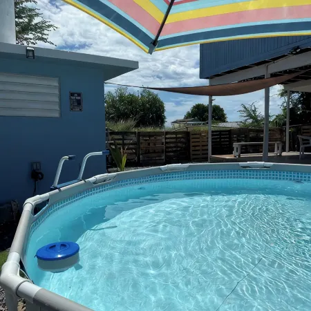 Delfin Villa1: Relax & Recharge with a Splash Pool, Solar & Close to the Beach