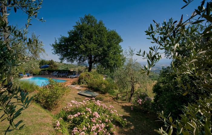 XII century farmhouse on the hills above Lucca with chef. Only local food.