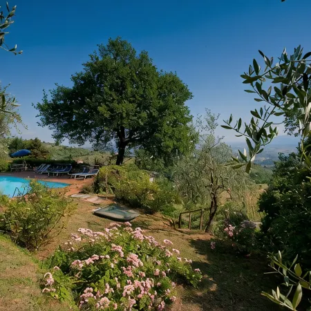 XII century farmhouse on the hills above Lucca with chef. Only local food.
