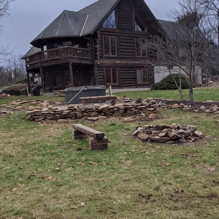 Beautiful Real Log Home on the Olentangy River