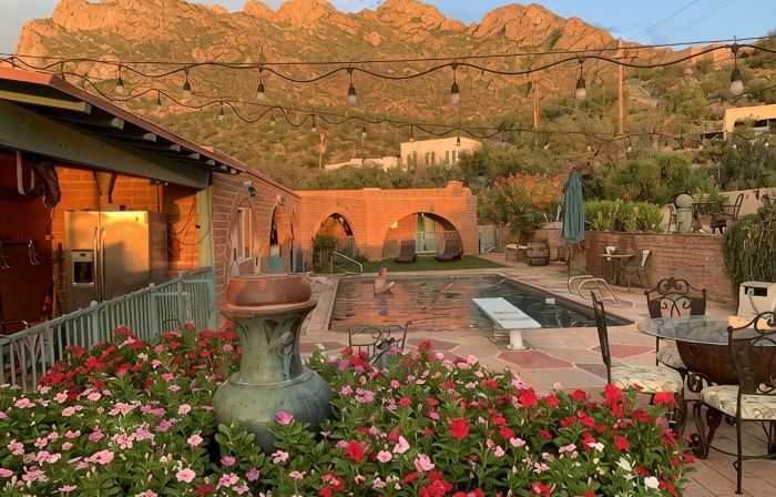 Entire Mountain View Guesthouse Hosted by Karen.  New Pickleball Ct on Property.
