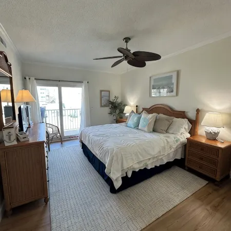 Relax with the Whole Family at This Peaceful Condo Steps from the Ocean.