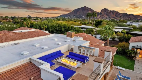 6,000 Sqft Luxurious Mansion w/Heated Pool, Spa, Pickleball & Mountain Views - Mountain view
