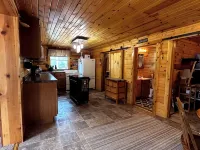 Cute Cabin on Big Pine Lake with a Large Fenced Yard and Lake Access Hotels in Pine County
