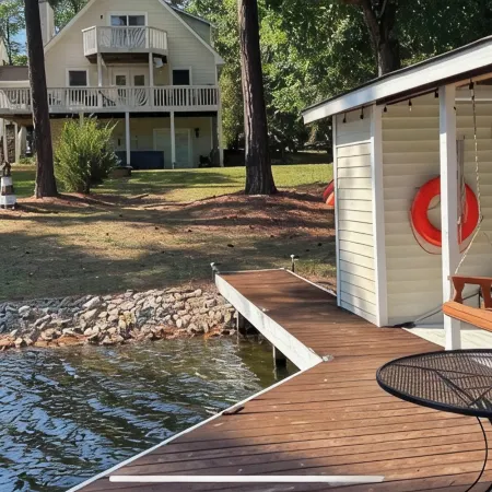 An amazing waterfront home on Lake Gaston. The perfect lake house.